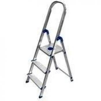 Kylate M287103 - Escalera aluminio peldaño ancho nor070 7 peldaños