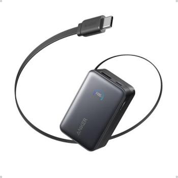 Powerbank Anker Zolo 20000 mAh 22.5W con Cable USB-C Integrado