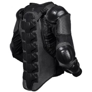 Sharplace Chaqueta para Ciclistas Armadura Protección de Espalda Cuerpo para Motociclismo - Negro L