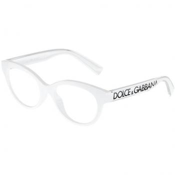Dolce & Gabbana DX5003 Kids 3312 Kids' Eyeglasses White Size 48 - Blue Light Block Available