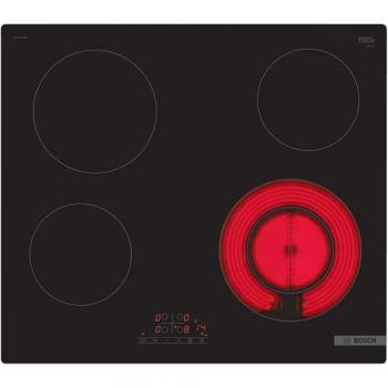 Placa Vitrocerámica Bosch PKF611BB8H 60 cm 6600 W con Zona Doble - Negra