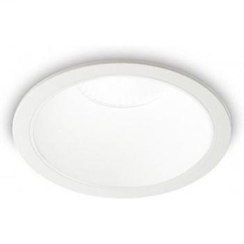 Foco empotrable redondo Game Metal de aluminio, 1 bombilla, diámetro de 10,5 cm, temperatura de color 3000K