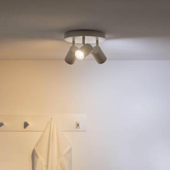 WiZ LED downlight Imageo, redondo de 3 luces, blanco