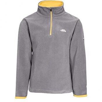Trespass Etto - Jersey de forro polar para niños Gris Tormenta Gris 2-3 Years