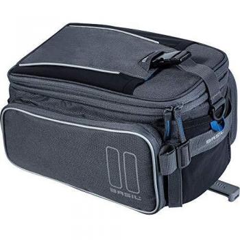 Basil Sport Design Mik Borsone, Unisex-Adulto, Grafite, 7-15 Litre