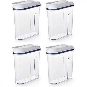 Oxo POP Cereal Dispenser Medium 3.2 Litre Clear/White
