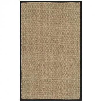 Safavieh Natural Fiber Beige/Black Area Rug - 2' x 3'