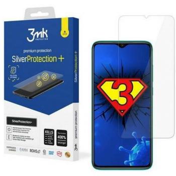 Funda Antimicrobiana 3MK Silver Protect+ para Xiaomi Redmi Note 8 Pro, Película Protectora Transparente y Resistente