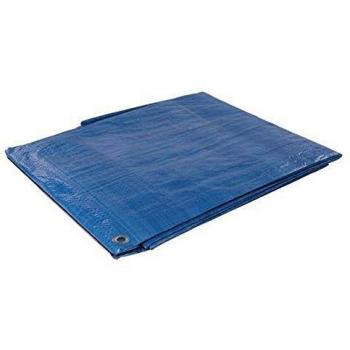 Lona Impermeable Silverline 3.6 x 4.8m - Resistente a UV - Protección Duradera - Azul