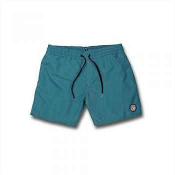 Volcom Lido Solid Trunk 16 Bañador, Hombre, Hydro Blue, M