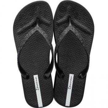 Chanclas Ipanema Mesh Chic Plat Fem Black/Glitter