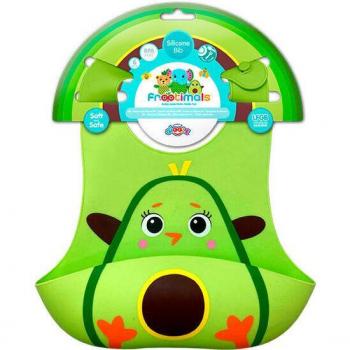 Babero de Silicona Miss Pio Chickicado Frootimals Kids Licensing