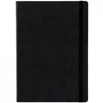 Cuaderno de Notas Legami Grande, Hojas Blancas, Negro