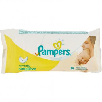 Pampers Paquete múltiple de toallitas para bebés, nuevo bebé sensible, 600 unidades