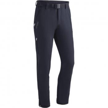 Maier Sports Naturno Slim Fit Men's Trekking Pants with 4 Pockets in Night Sky Blue