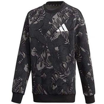 adidas JB A TP Crew Sudadera, Niños, Gricua/Grisei/Grinoc/Negro, 128