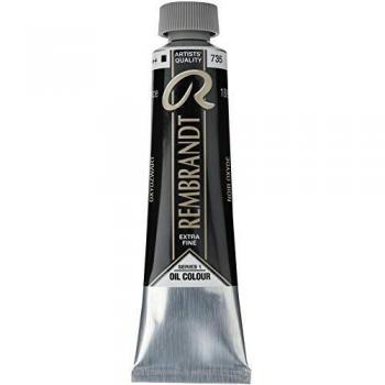 Rembrandt Aceite DE Pintura BLK, Óxido Negro, Talla única