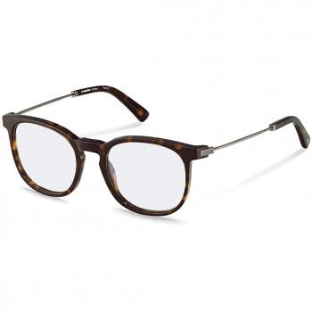 Rodenstock R8030 B000 Men's Eyeglasses Tortoiseshell Size 53 - Frame Only, Blue Light Block Available