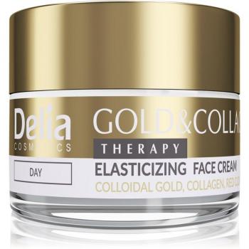 Delia Cosmetics Gold & Collagen Therapy Day Cream for Improved Skin Elasticity 50 ml