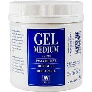 Vallejo : Acrylic Gel Medium : 500ml