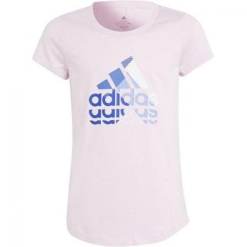 Camiseta Adidas Graphic niña color rosa