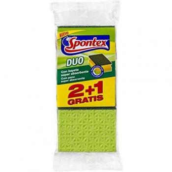 Spontex - Estropajo Salvauñas DUO 2+1