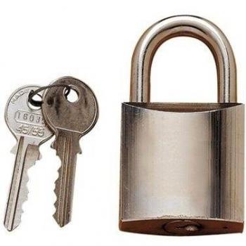 Ifam - Candado Arco Corto De 15 Niquel 01500
