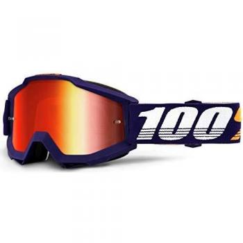 100 Percent ACCURI Goggle Grib - Mirror Red Lens