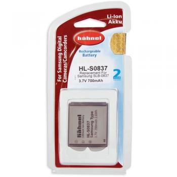 Hähnel HL-S0837 - Batería Li-Ion para Samsung SLB-0837, 3.7V, 800mAh
