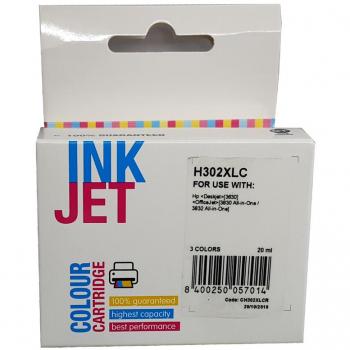 Cartucho de tinta Reciclado HP 3 COLORES H302XLC - H302C