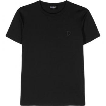 Black Jersey Regular Fit Women's T-Shirt - Size M by Dondup