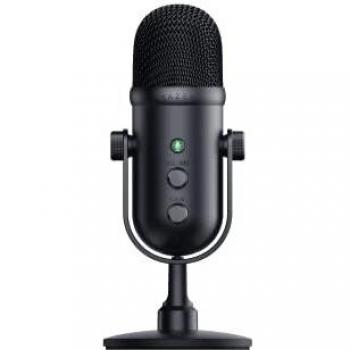 Razer Seiren V2 Pro Micrófono Dinámico Cardioide USB para Streaming y Podcast