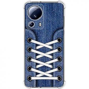 Funda Antigolpes de Silicona Personalizada para Xiaomi 13 Lite 5G Diseño Zapatillas 01