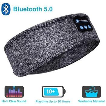 Auriculares Inalámbricos Xiaomi para Dormir - Diadema Deportiva Elástica y Cómoda con Bluetooth y Máscara de Ojos para Música, Ideal para Dormir de Lado