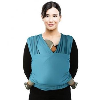 Babylonia bufanda de Portage Tricot-Slen Cool Aqua Sea