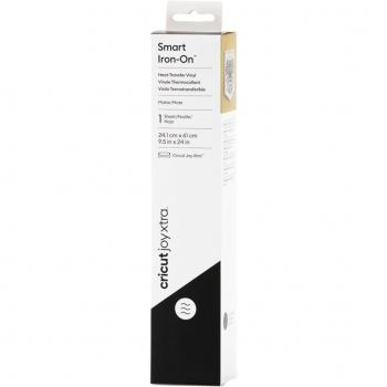 Vinilo termoadhesivo Cricut Iron On Smart Negro rollo 61 cm para Joy Xtra