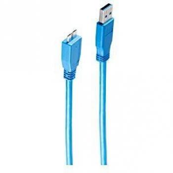 Cable USB 3.0 A macho a Micro B macho, 5 m - Shiverpeaks SHVP 77195