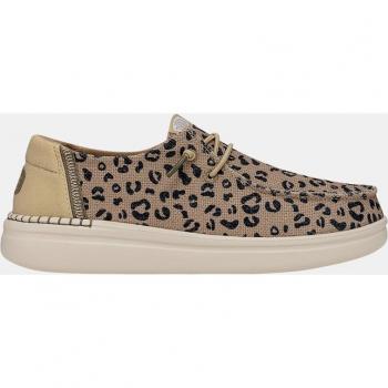 Hey Dude - Zapatos de cordones de mujer Wendy Rise Leo con tejido y plataforma