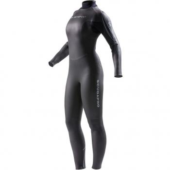 Scubapro - Apnea 5/4 mm Woman, color black, talla L
