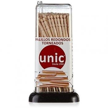 Unic - Palillos Redondos Torneados - 150 unidades