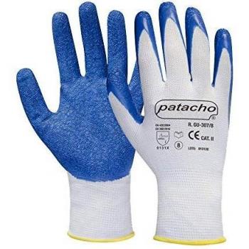 Patacho 993159 Guante nylon latex anticorte T-9