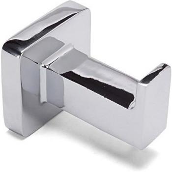 MSV Gancho Colgador DE CINC Cromado Lucca, Plateado, 9x8x8 cm