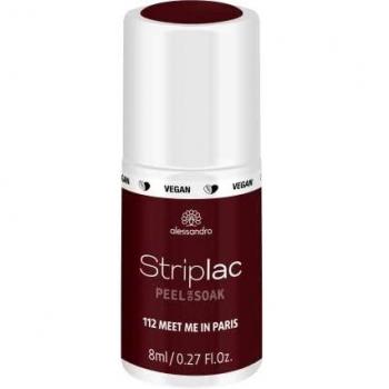 Alessandro Striplac Peel Or Soak Lacas de uñas 8 ml 112 - MEET ME IN PARIS - Vegan