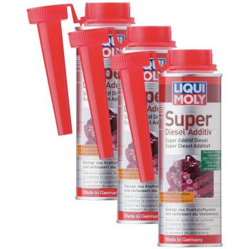 3 x Liqui Moly 5120 Super Diesel additiv combustible adicional 250 ml