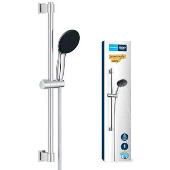 Columna de Ducha Grohe Vitalio Start 110 Plástico, incluye teleducha, barra de ducha de 60 cm, manguera de ducha de 1.750 mm, 1 chorro, diseño redondo, acabado