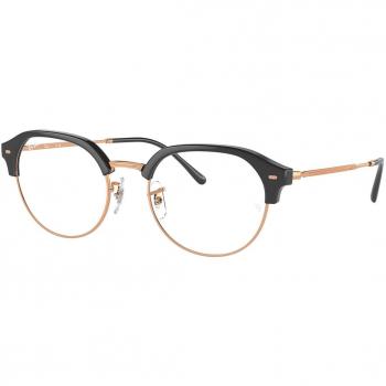 Ray-Ban RX7229 8322 Men's Eyeglasses Gold Size 53 - Frame Only - Blue Light Block Available