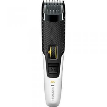 Recortadora de Barba Remington B4 Style Series con Cuchillas Autopulidoras, 17 Longitudes Ajustables, Rueda de Zoom Regulable, Agarre Antideslizante y 40 Minutos de Uso