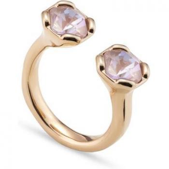 Anillo UNOde50 Aura Pink ANI0790RSAORO18 Cristal Baño Oro
