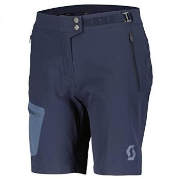 Scott Pantalones Cortos de Montaña para Mujer EXPLORAIR LIGHT Color Dark Blue/Metal Blue Talla XL