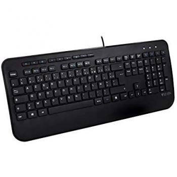 V7 KU300FR Pro USB Multimedia Keyboard FR
